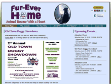 Tablet Screenshot of fur-ever-home.org
